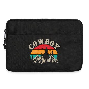 Cowboy - Laptoptasche 13" - Schwarz - Vorne