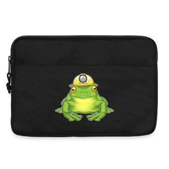 Mineurs miniers de grenouilles - Sacoche pour ordinateur portable 13 pouces - noir - Devant