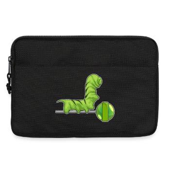 Raupe Lutscher - Laptoptasche 13" - Schwarz - Vorne