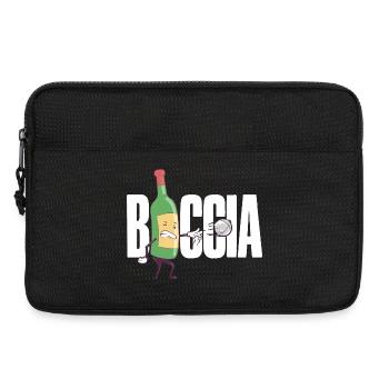 Joueur de boccia Vêtements avec balles de pétanque Boccia - Sacoche pour ordinateur portable 13 pouces - noir - Devant