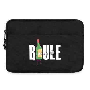 Boules de Boccia Boules de Boules de Boules de Boules de Boccia Tenue de pétanque - Sacoche pour ordinateur portable 13 pouces - noir - Devant