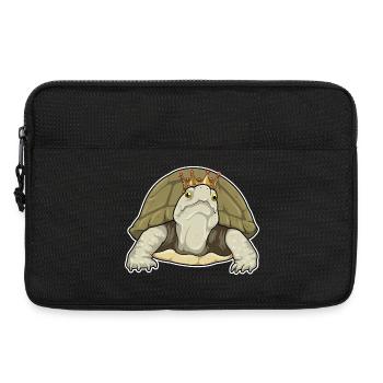Couronne de Tortue - Sacoche pour ordinateur portable 13 pouces - noir - Devant