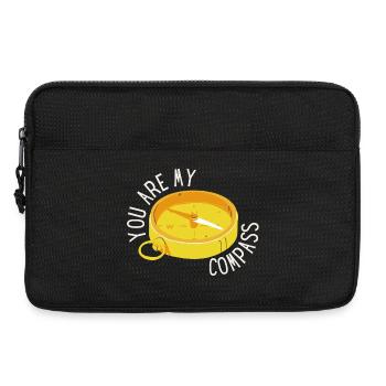 Liebhaber, Liebeserklärung - Laptoptasche 13" - Schwarz - Vorne