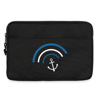 Ancre Allemagne du Nord Sailor Sailor Captain - Sacoche pour ordinateur portable 13 pouces - noir - Devant