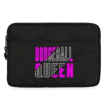 Dodgeball Queen - Laptop bag 13" - black - Front