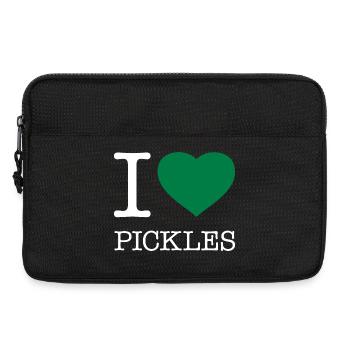 I LOVE PICKLES - Laptoptasche 13" - Schwarz - Vorne