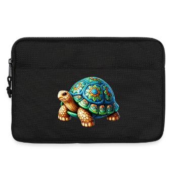 Turtle - Laptop bag 13" - black - Front