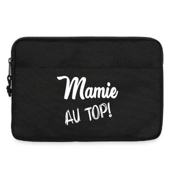 OMA. MUTTERTAG. ALLES GUTE ZUM OMA-TAG. ICH LIEBE DICH - Laptoptasche 13" - Schwarz - Vorne