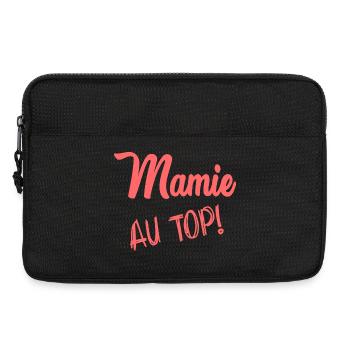 MAMIE. FÊTE DES MÈRES - Sacoche pour ordinateur portable 13 pouces - noir - Devant