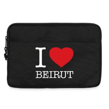 J’ADORE BEYROUTH - Sacoche pour ordinateur portable 13 pouces - noir - Devant