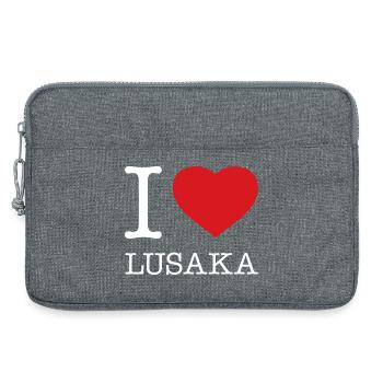 J’ADORE LUSAKA - Sacoche pour ordinateur portable 13 pouces - gris chiné - Devant