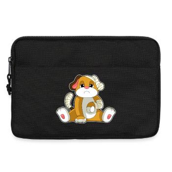 Bandage pour chien - Sacoche pour ordinateur portable 13 pouces - noir - Devant