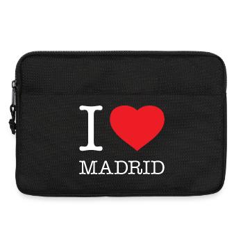 I LOVE MADRID - Laptoptasche 13" - Schwarz - Vorne