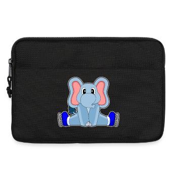 Elephant Skating Skates - Laptop bag 13" - black - Front