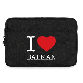 I LOVE BALKAN - Laptoptasche 13" - Schwarz - Vorne