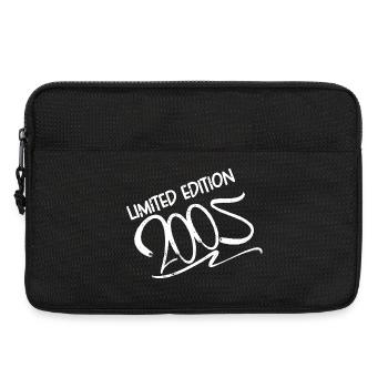 limited edition 2005 Geburtstagsparty Geschenk 21. - Laptoptasche 13" - Schwarz - Vorne