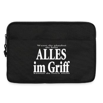 Do you think - you've got everything under control - Laptop bag 13" - black - Front