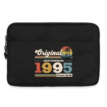 35. Geburtstag Original September Jahrgang 1995 - Laptoptasche 13" - Schwarz - Vorne