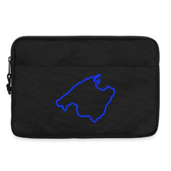 mallorca_umriss_land - Laptoptasche 13" - Schwarz - Vorne