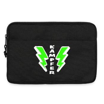 KÄMPFER - Laptoptasche 13" - Schwarz - Vorne