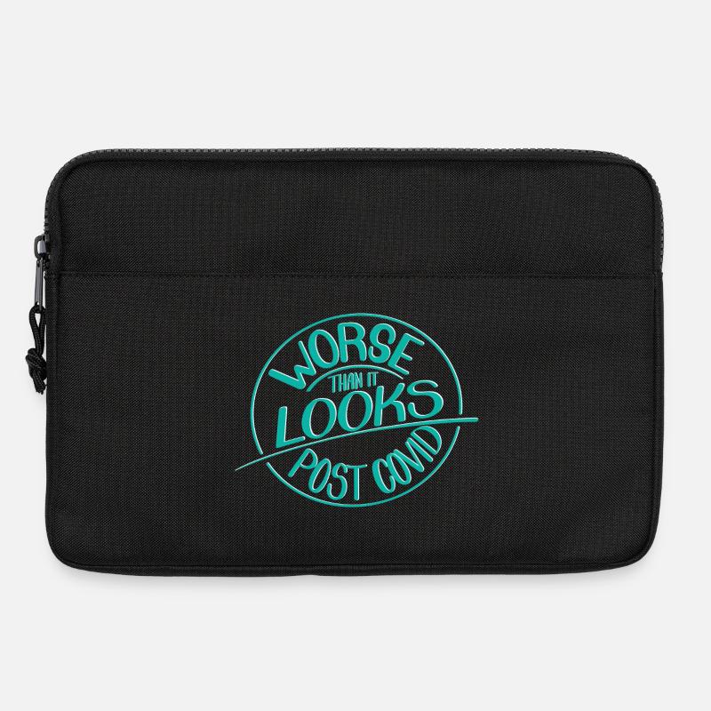 Worse than it looks, Post Covid - Laptop bag 13" - black