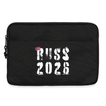 RUSSIE 2026 Année Grunge - Sacoche pour ordinateur portable 13 pouces - noir - Devant
