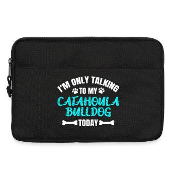 Catahoula Bulldog - Laptoptasche 13" - Schwarz - Vorne