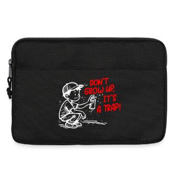 It's a trick - Laptop bag 13" - black - Front