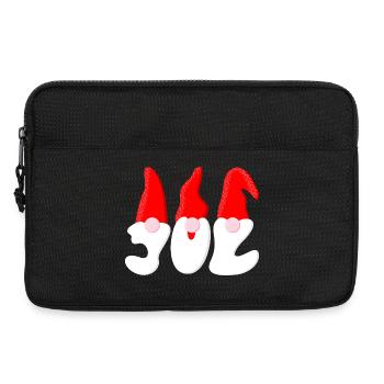 Weihnachtsmann – Weihnachten - Laptoptasche 13" - Schwarz - Vorne
