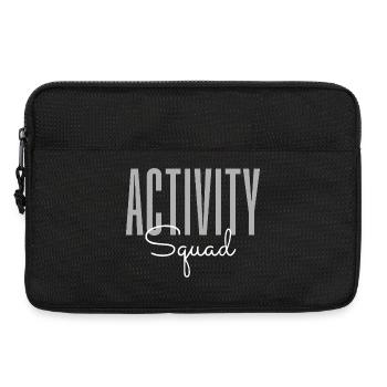 Activity Squad – Fun Group Team Event - Laptop bag 13" - black - Front