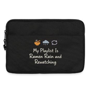 Anime introvert Weeb couch potato - Laptop bag 13" - black - Front