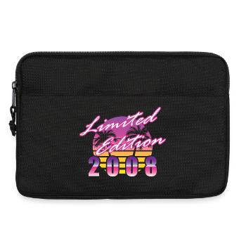 18th Birthday Limited Edition 2008 vintage - Laptop bag 13" - black - Front