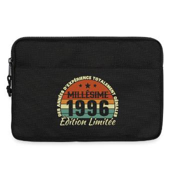 1996 Vintage Retro Geburtstagsgeschenk - Laptoptasche 13" - Schwarz - Vorne