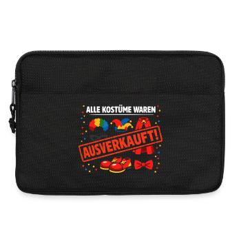 All costumes were sold out Carnival - Laptop bag 13" - black - Front