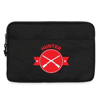 Chasse - Chasseur - Sacoche pour ordinateur portable 13 pouces - noir - Devant