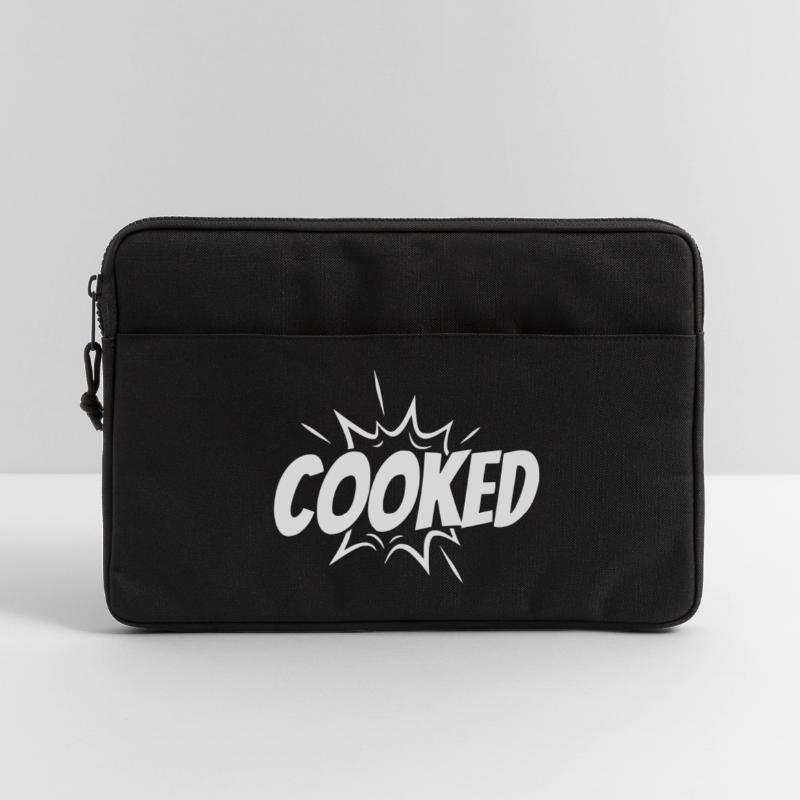 Cooked Explosive Comic Style Laptop bag 13"