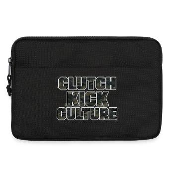 Clutch Kick Culture Drift Style Design Camouflage - Laptop bag 13" - black - Front
