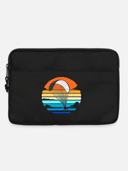 Paragliding Skydive - Laptoptasche 13" - Schwarz