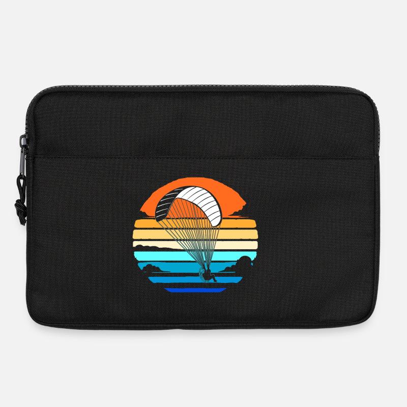 Paragliding Skydive - Laptoptasche 13" - Schwarz