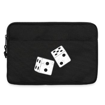 67 - Soixante-sept Numéro 67 Dés mème Lancer Six - Sacoche pour ordinateur portable 13 pouces - noir - Devant