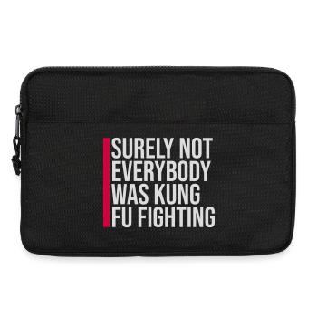 Surely Not Everybody Was Kung Fu Fighting Lustig - Laptop bag 13" - black - Front