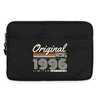 1996 Jahrgang Vintage Retro Geburtstag Geschenk - Laptoptasche 13" - Schwarz - Vorne