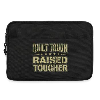 Proud Army Mama a construit un camouflage robuste - Sacoche pour ordinateur portable 13 pouces - noir - Devant