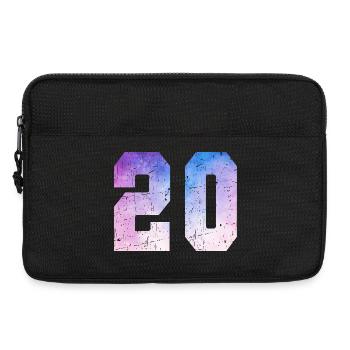 Issue 20 – 20th Anniversary Gift - Laptop bag 13" - black - Front