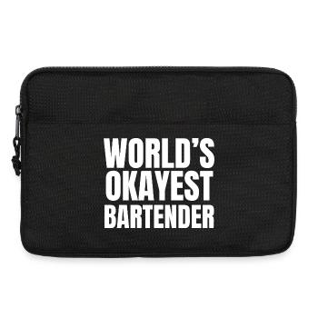 Der beste Barkeeper der Welt – Lustige Mixologie - Laptoptasche 13" - Schwarz - Vorne