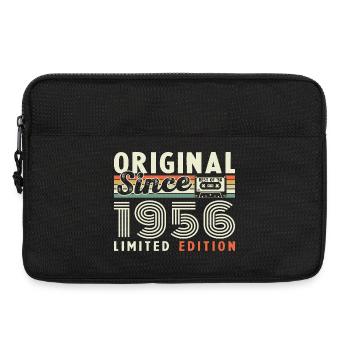 1956 Vintage Retro Geburtstagsgeschenk - Laptoptasche 13" - Schwarz - Vorne