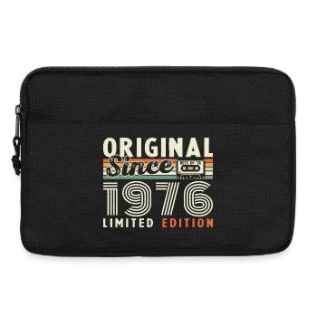 1976 Vintage Retro Geburtstagsgeschenk - Laptoptasche 13" - Schwarz - Vorne