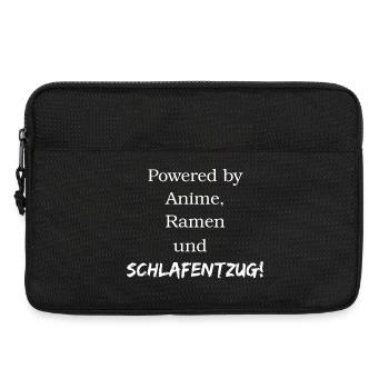 Powered by - Laptoptasche 13" - Schwarz - Vorne