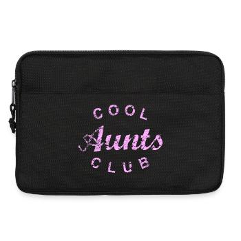 Cool Aunts Club Tante Muttertag Geschenk - Laptoptasche 13" - Schwarz - Vorne