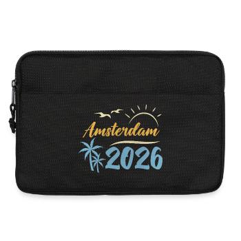 Amsterdam 2026 - Sacoche pour ordinateur portable 13 pouces - noir - Devant
